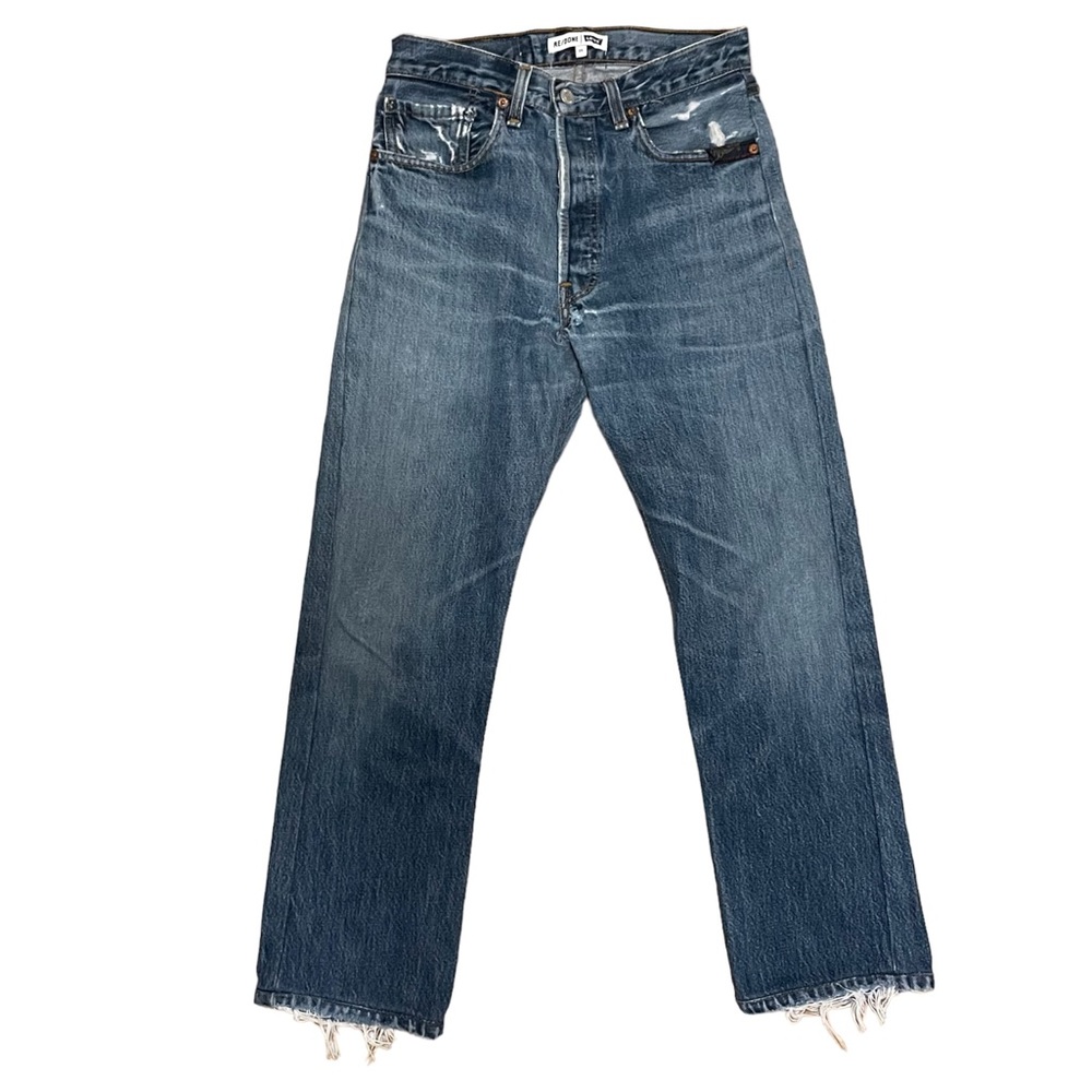 Re/Done x Levi’s High Rise Crop Jeans sz 25